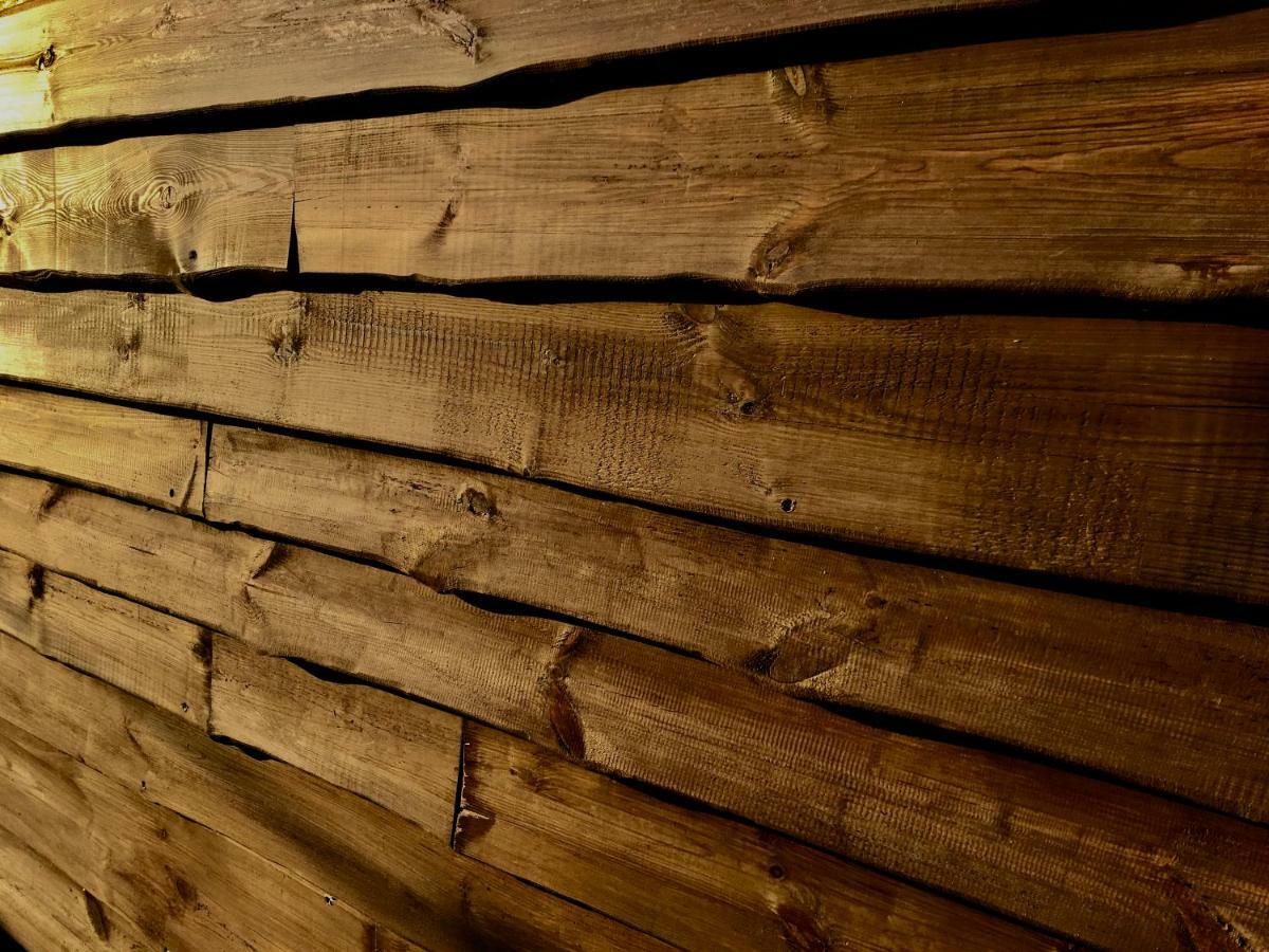 Holzhaus Trollbluemchen Am Wald Und See Neuruppin Exteriör bild